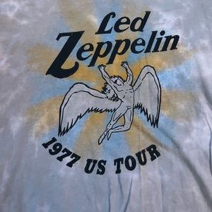 Anerican eagle led zeppelin band tee